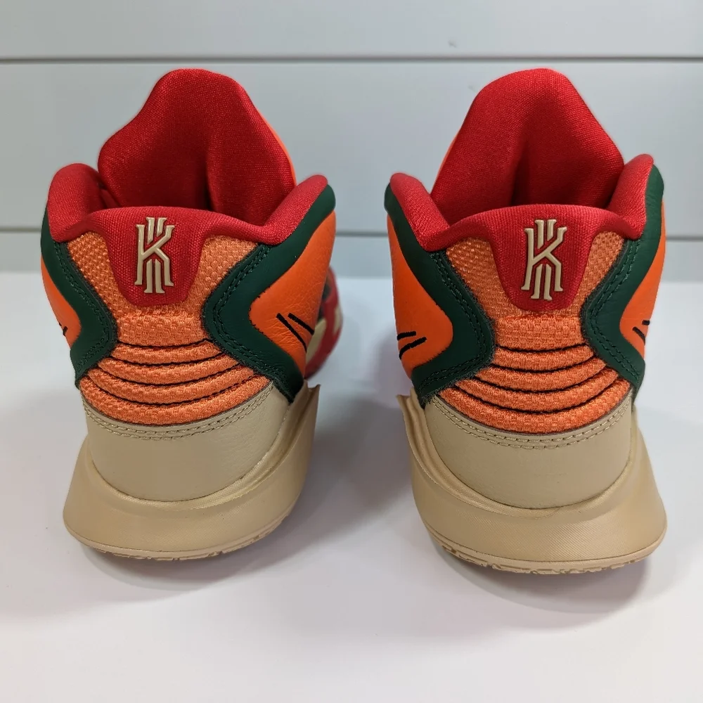Nike Kyrie Infinity 1 World 1 people Casual Orange Basketball Sneakers Men's 7.5